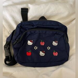 Hello Kitty Baggu Embroidered fannypack NWOT